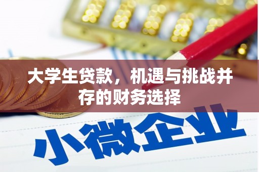 福州大学生贷款，机遇与挑战并存的财务选择