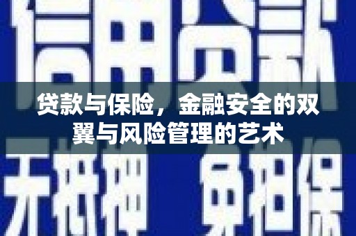 福州贷款与保险，金融安全的双翼与风险管理的艺术