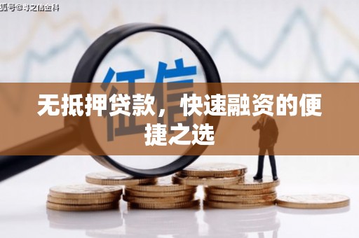 福州无抵押贷款，快速融资的便捷之选