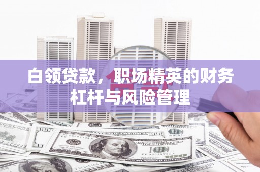 福州白领贷款，职场精英的财务杠杆与风险管理