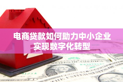 福州电商贷款如何助力中小企业实现数字化转型