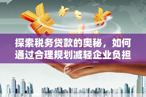 福州探索税务贷款的奥秘，如何通过合理规划减轻企业负担