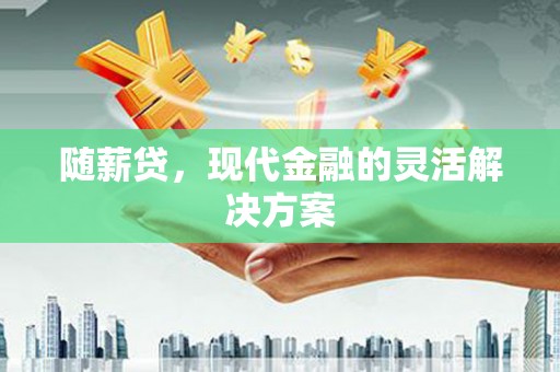 福州随薪贷，现代金融的灵活解决方案