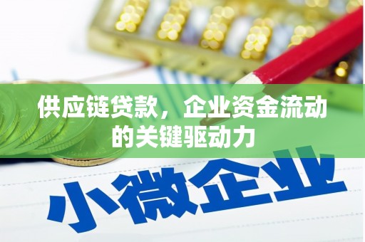 福州供应链贷款，企业资金流动的关键驱动力