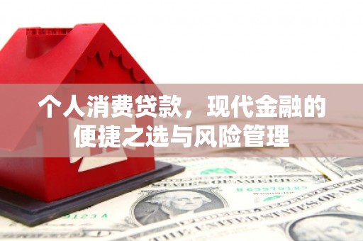 福州个人消费贷款，现代金融的便捷之选与风险管理