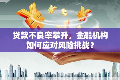 福州贷款不良率攀升，金融机构如何应对风险挑战？