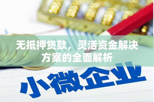福州无抵押贷款，灵活资金解决方案的全面解析