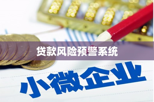 福州贷款风险预警系统