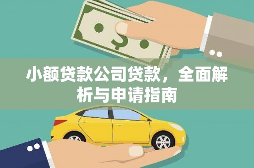 福州小额贷款公司贷款，全面解析与申请指南