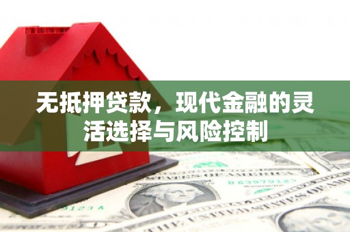 福州无抵押贷款，现代金融的灵活选择与风险控制