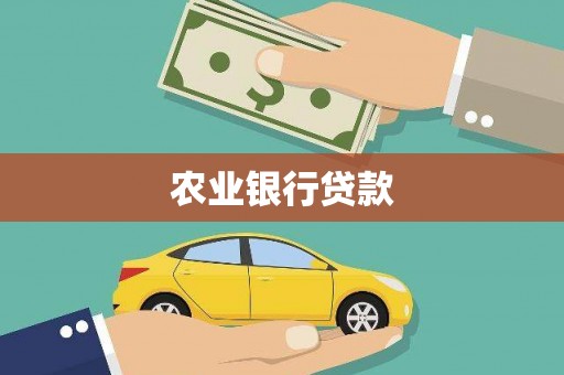 福州农业银行贷款