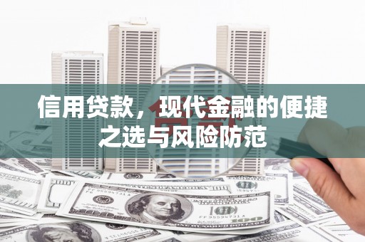 福州信用贷款，现代金融的便捷之选与风险防范