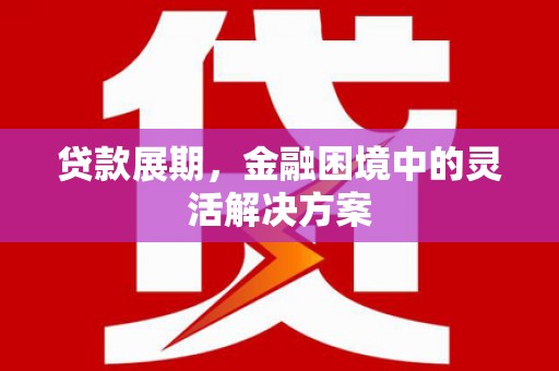 福州贷款展期，金融困境中的灵活解决方案