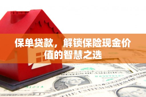 福州保单贷款，解锁保险现金价值的智慧之选
