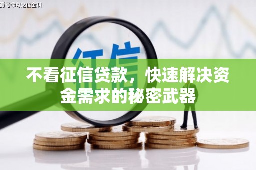 福州不看征信贷款，快速解决资金需求的秘密武器