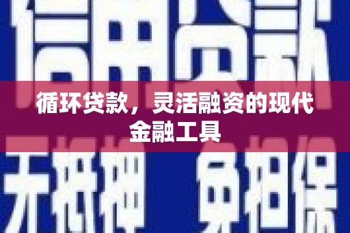 福州循环贷款，灵活融资的现代金融工具