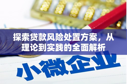 福州探索贷款风险处置方案，从理论到实践的全面解析
