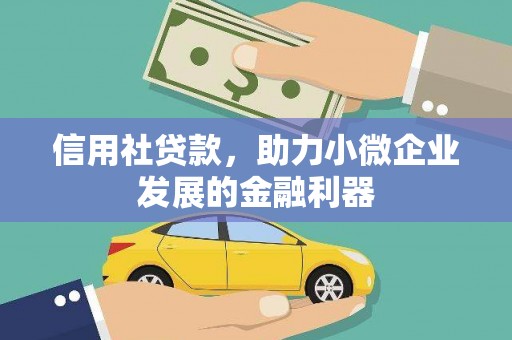 福州信用社贷款，助力小微企业发展的金融利器