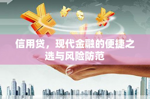 福州信用贷，现代金融的便捷之选与风险防范