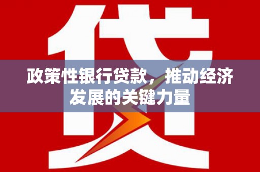 福州政策性银行贷款，推动经济发展的关键力量