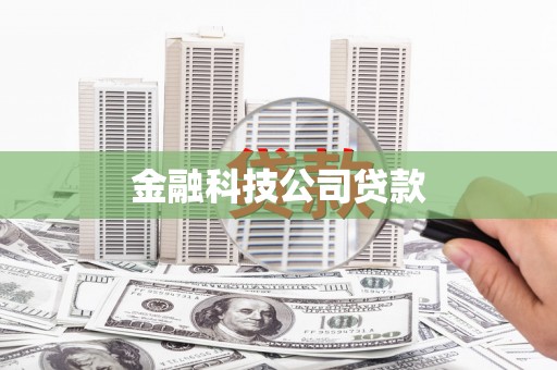 福州金融科技公司贷款