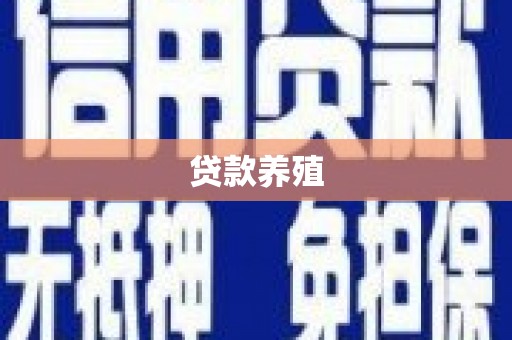 福州贷款养殖