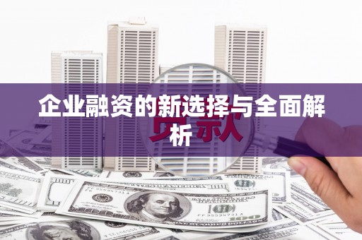 福州企业融资的新选择与全面解析